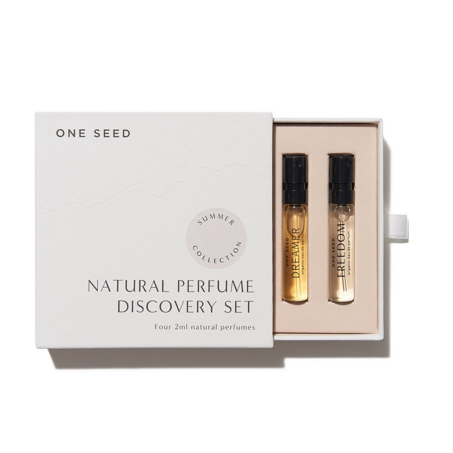 natural perfume discovery set samples
