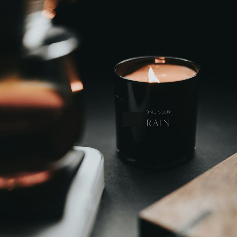 Rain Natural Fragrance Candle