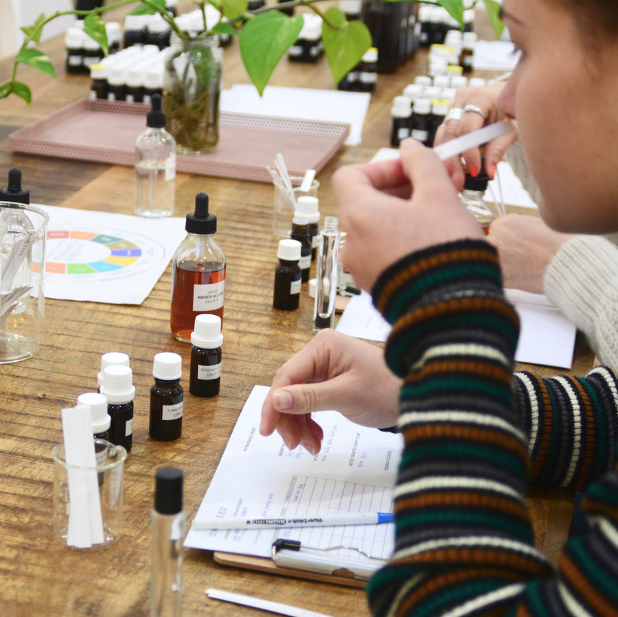 learn natural perfume workshop class one seed